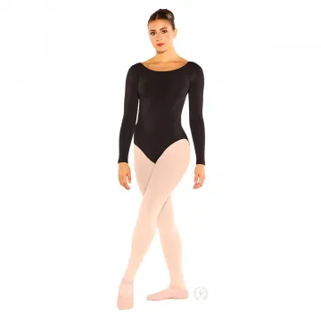 Eurotard Womens Microfiber Long Sleeve Leotard