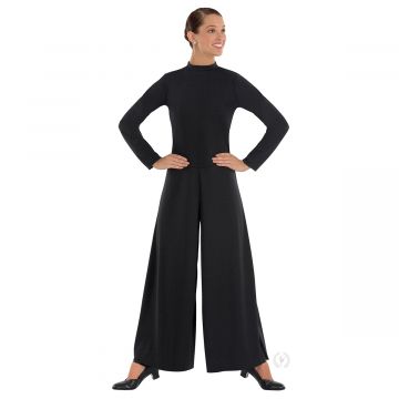 Eurotard Womens Simplicity High Neck Praise Jumpsuit