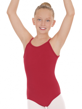Eurotard Girls Camisole Leotard With Cotton Lycra