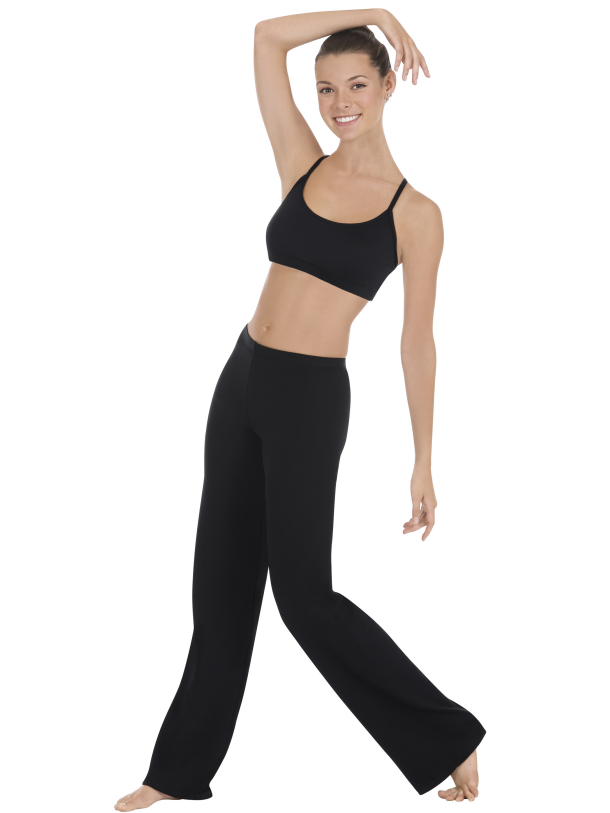 Eurotard Adult Cotton Lycra® Straight Waist Jazz Pants