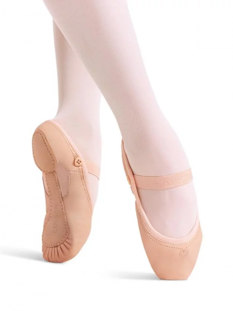 capezio leather ballet shoes