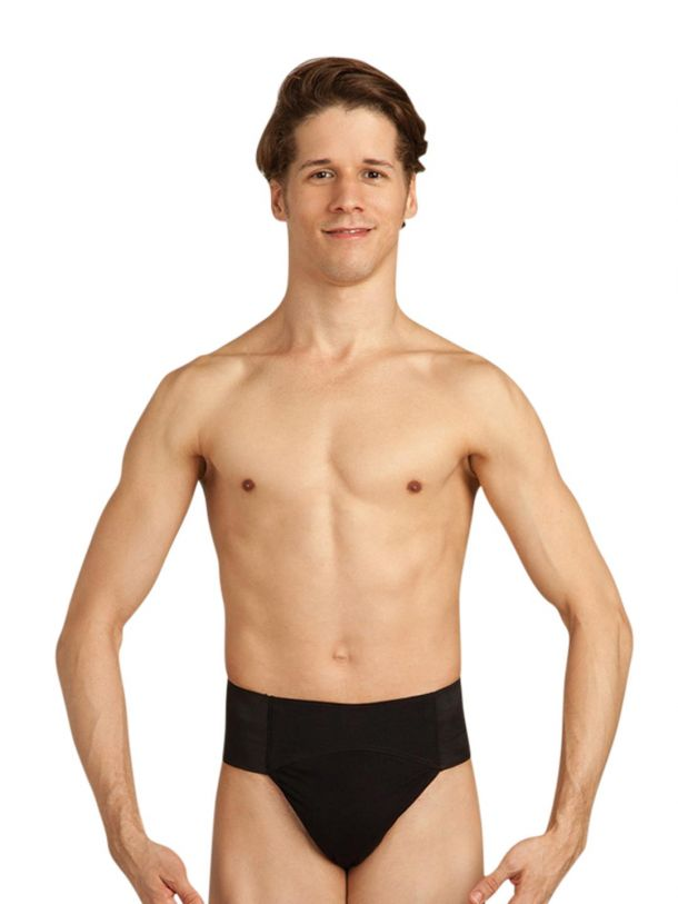 Capezio Quilted Cotton Panel Thong Dance Belt