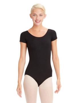 Capezio Short Sleeve Adult Nylon Leotard