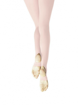 Capezio Ultra Soft™ Child Self Knit Waistband Stirrup Tight