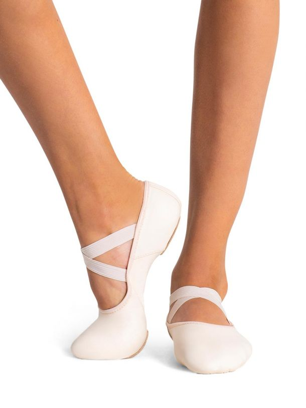 capezio juliet leather ballet shoes